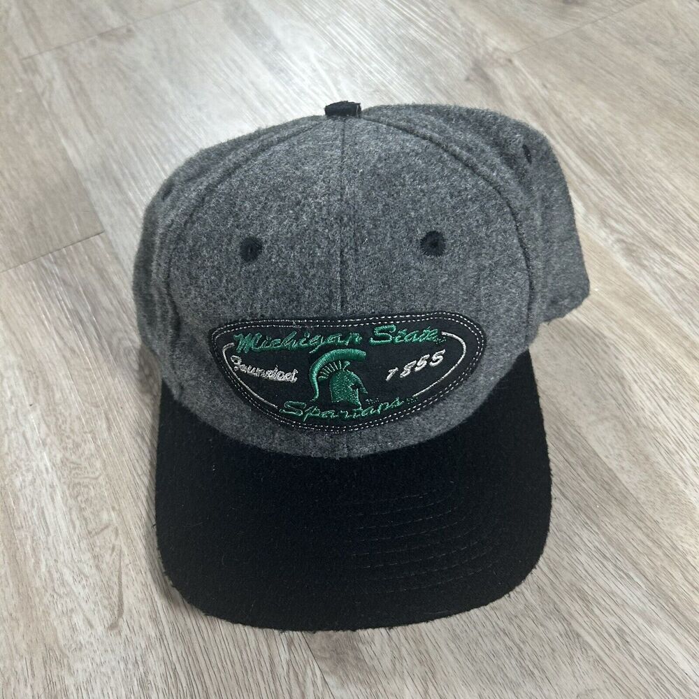 Vintage Sports Specialties‎ Michigan State Hat Strapback College Gray Cap